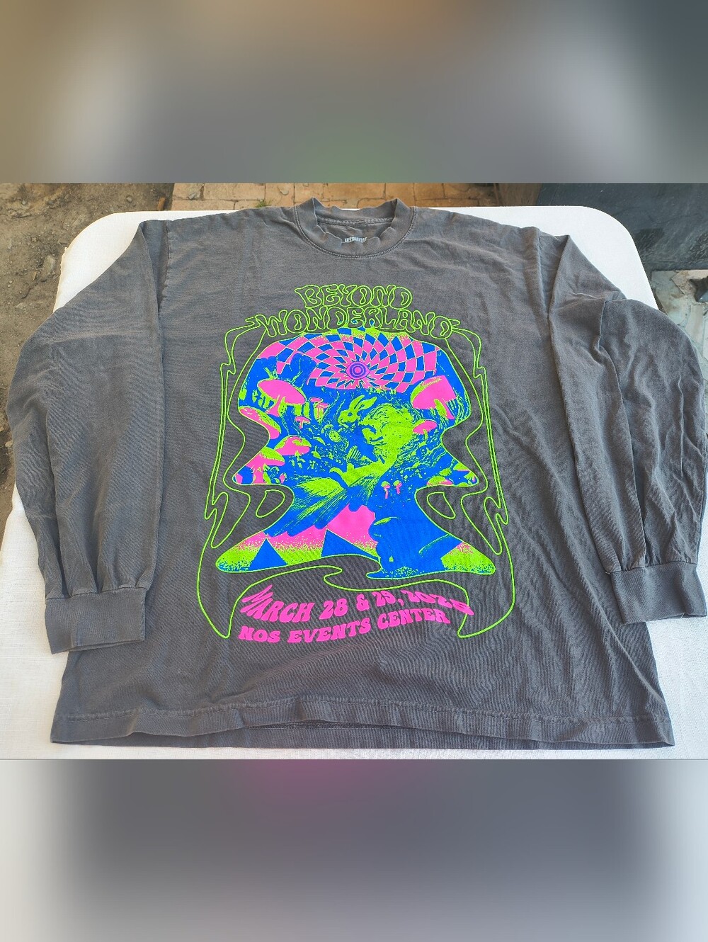 Trip To Beyond Wonderland 2025 Lineup Long Sleeve Tee